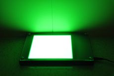 Velve OLED lighting panel green photo