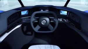 VW L1 concept car dashboard photo