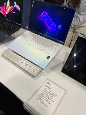 LG Gram OLED laptop 2023 CES
