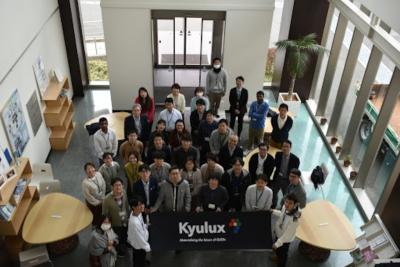 A part of the team at Kyulux Fukuoka office, 2023